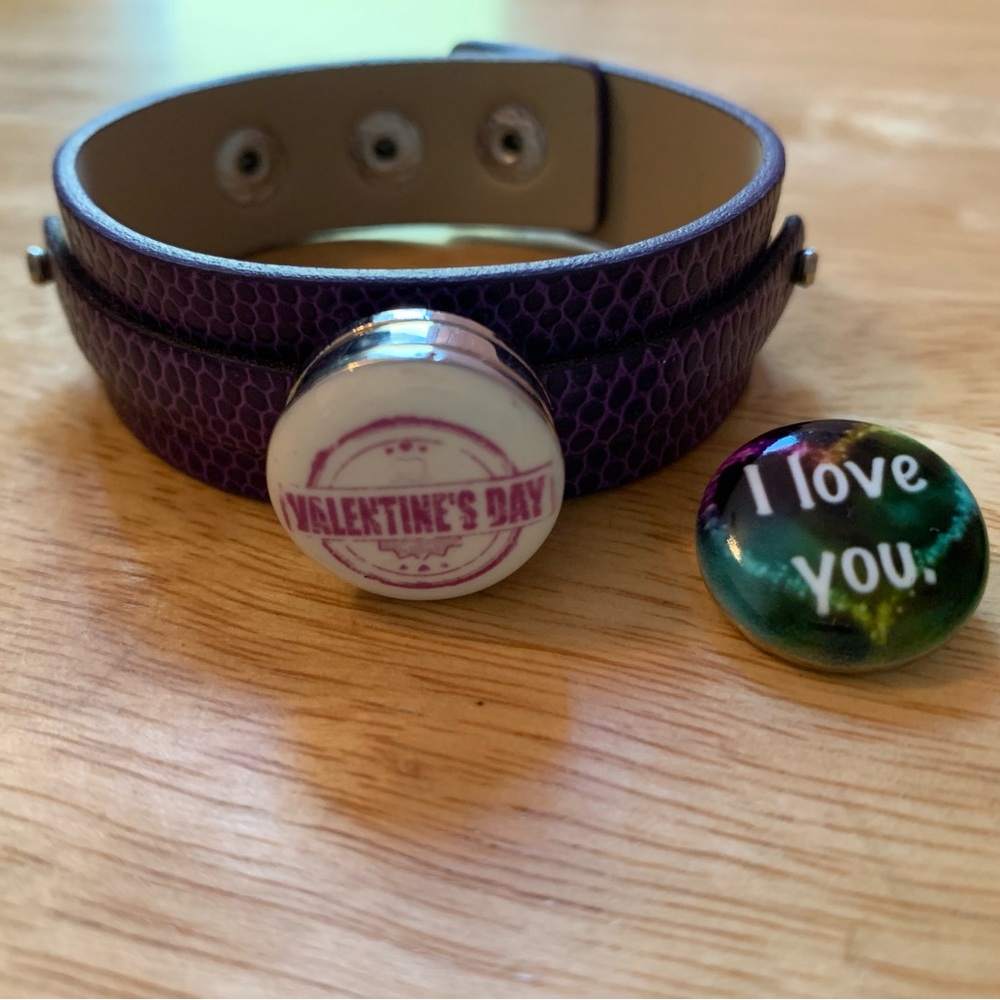 Bundle Purple- Snap Bracelet